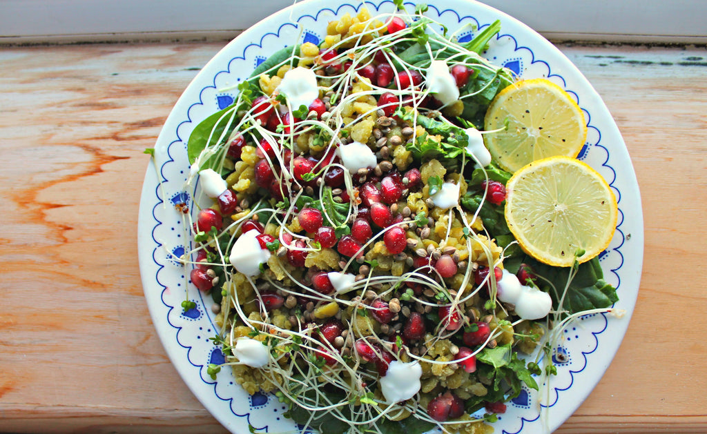 Ensalada de lenteja